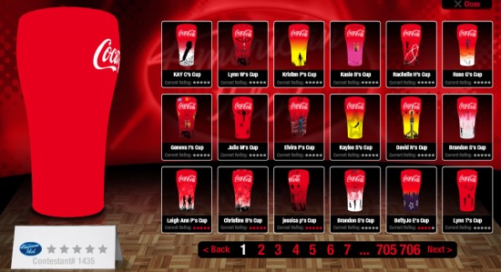 Log on to My Coke Rewards and Choose the Next Judges' Cup