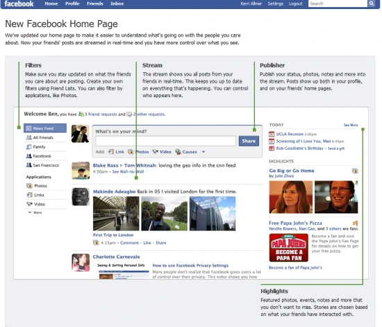 The new Facebook looks awfully familiar, yet uncomfortably overwhelming.